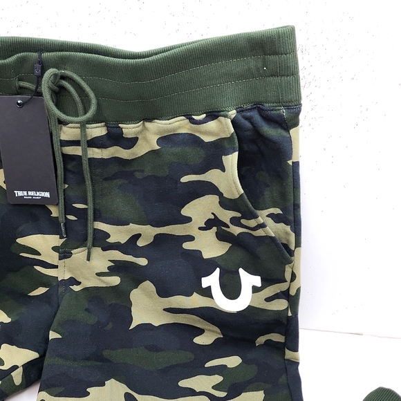 TRUE RELIGION SWEATPANTS CAMOUFLAGE, MEDIUM, UNISEX - Picture 2 of 10